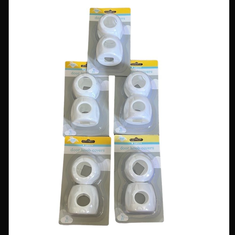 Angel Of Mine Baby Safety Door Knob Covers Lot Of 5 NEW